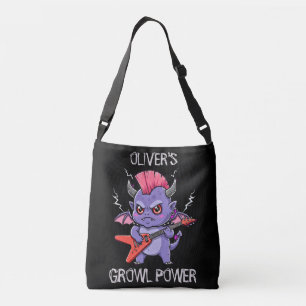Rockende Baby Draak - Grows Kracht Crossbody Tas