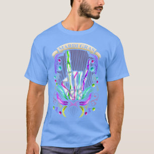 Rockende skelet hand die teken van de hoorns jonge t-shirt