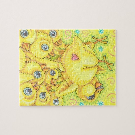 ROCKER BABY CHICK, SPRING MOSH PIT PUZZLE LEGPUZZEL (Horizontaal)