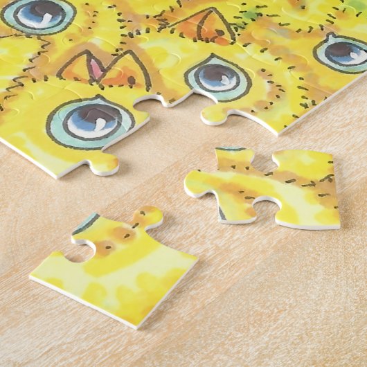 ROCKER BABY CHICK, SPRING MOSH PIT PUZZLE LEGPUZZEL (Zijkant)