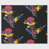 Rocker Bird Cadeaupapier (Vlak)