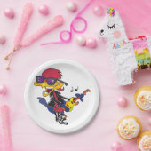 Rocker Bird Papieren Bordje (Feest)