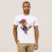 Rocker Bird T-shirt (Voorkant volledig)
