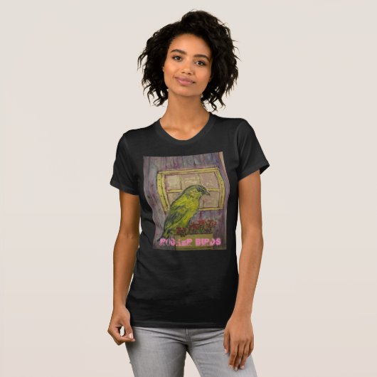 Rocker Birds T-shirt (Voorkant volledig)