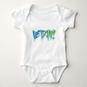 Rocker Blue Vegan Romper (Voorkant)