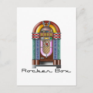 Rocker Box Jukebox Briefkaart