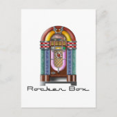 Rocker Box Jukebox Briefkaart (Voorkant)