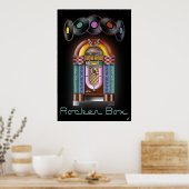 Rocker Box Jukebox Poster (Keuken)