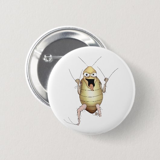 Rocker Bug Ronde Button 5,7 Cm (Voorkant /achterkant)