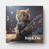 Rocker Cat Fotoplaat (Voorkant)