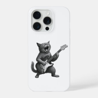 Rocker Cat iPhone Hoesje 15 Pro Case