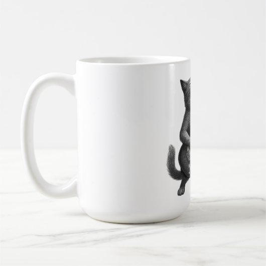 Rocker Cat Mug Koffiemok (Links)