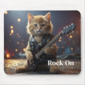 Rocker Cat Muismat (Voorkant)
