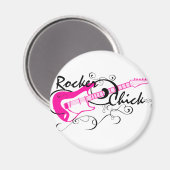 Rocker Chick Magneet (Voorkant / Achterkant)
