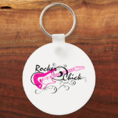 Rocker Chick Sleutelhanger (Voorkant)
