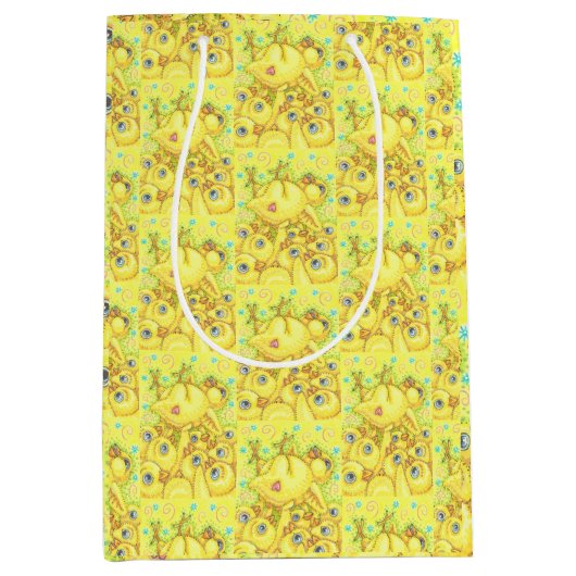 ROCKER CHICK SPRING MOSH PIT GIFT BAG Med Medium Cadeauzakje (Voorkant)