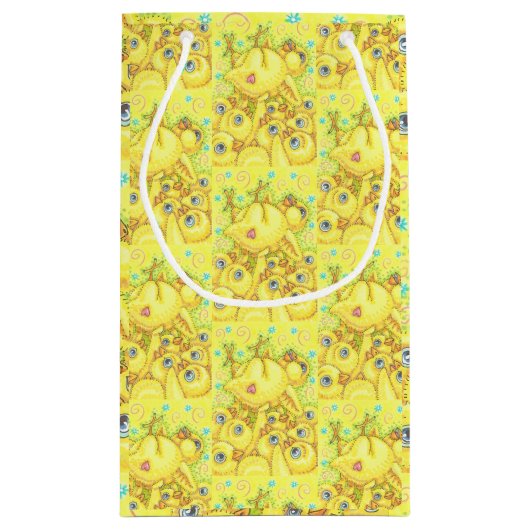 ROCKER CHICK SPRING MOSH PIT GIFT BAG Small Klein Cadeauzakje (Achterkant)