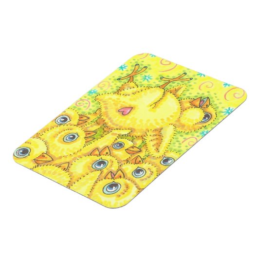 ROCKER CHICK SPRING MOSH PIT MAGNET Rectangle Magneet (Linkerzijde)