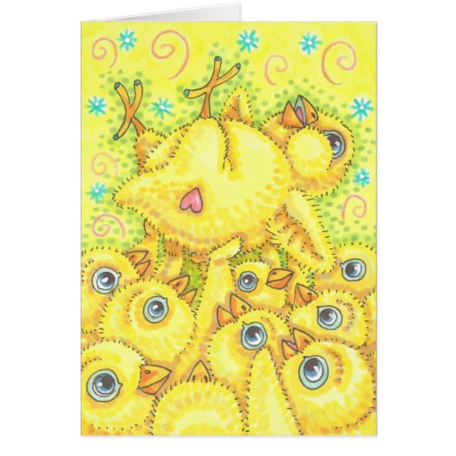 ROCKER CHICK, SPRING MOSH PIT NOTE CARD VERse (Voorkant)