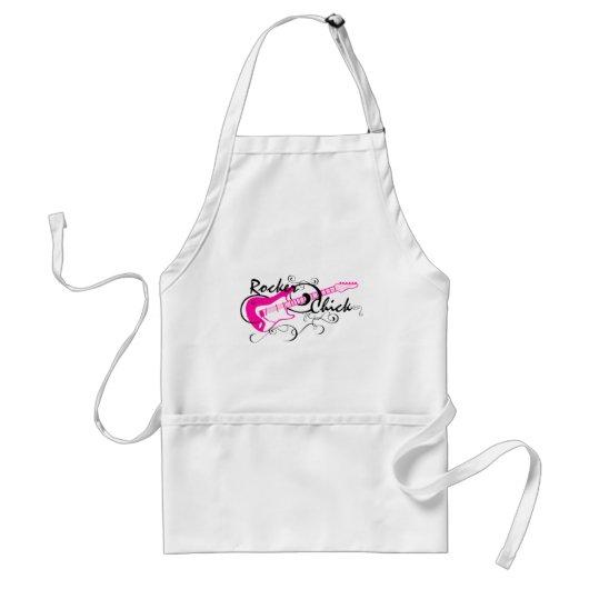 Rocker Chick Standaard Schort (Voorkant)