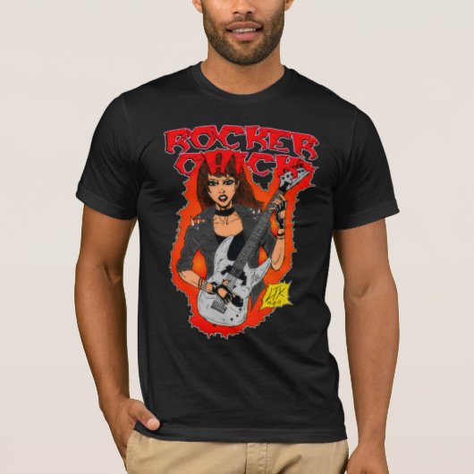 Rocker Chick T-shirt (Voorkant)