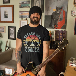 Rocker Dad Like a Regular Dad But Cooler T-shirt