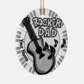 Rocker Dad Ornament (Rechts)
