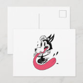 Rocker Dog Briefkaart (Voorkant / Achterkant)