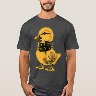 Rocker Duck Punk Metal Rock and Roll Muziekoddler T-shirt