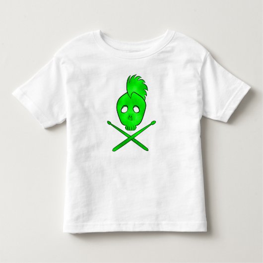 rocker (Green) Toddler T Kinder Shirts (Voorkant)