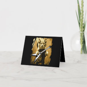 Rocker Guitarist van de galg Bedankkaart