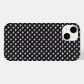 Rocker Industrieel Staal Geruite Diamanten Case-Mate iPhone Case (Achterkant (horizontaal))