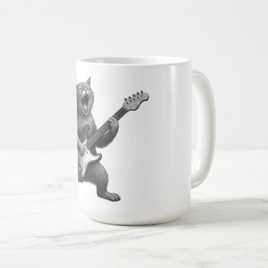 Rocker Kat Kop (Voorkant rechts)