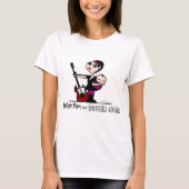 Rocker Mam, niet Soccer Mam T-shirt (Voorkant)