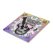 Rocker Mom  Tegeltje (Zijkant)