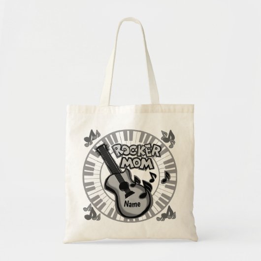 Rocker Mom Tote Bag (Voorkant)