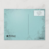 Rocker Mustache Briefkaart (Achterkant)