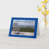 *ROCKER OF SWINGER*? VERJAARDAG IS "ALLEBEI" KAART (Gele Bloem)