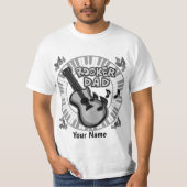 Rocker Pap T-shirt (Voorkant)