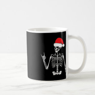Rocker Skelet Hand Rock op kostuum Fun Christmas Koffiemok