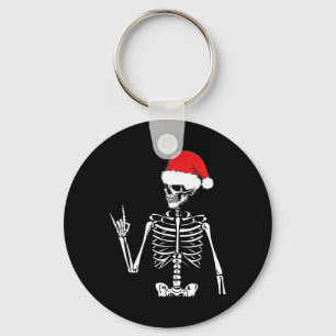 Rocker Skelet Hand Rock op kostuum Fun Christmas Sleutelhanger