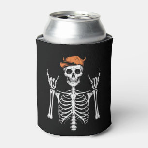 Rocker Skelet Kap Skater Rock Halloween Vibes Blikjeskoeler