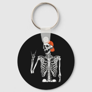 Rocker Skeleton Hand Rock on Costume Funny Halowe Sleutelhanger
