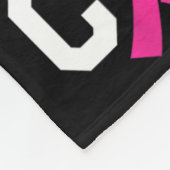 Rocker Skeleton Pet Halloween Punk Rock Mannen Boy Fleece Deken (Hoek)