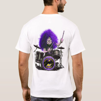 Rocker t shirt drummer