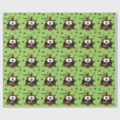 rocker uil cadeaupapier (Vlak)