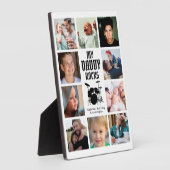 Rocker Vader | Foto van mijn papa Rocks Fotoplaat (Zijkant)