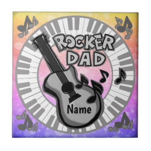 Rocker Vader Tegeltje