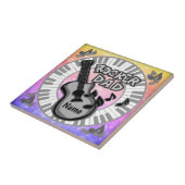 Rocker Vader Tegeltje (Zijkant)