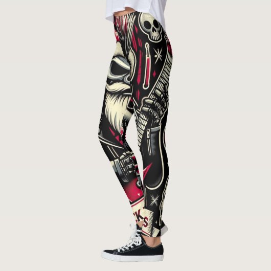 Rocker vader Xmas Leggings (Links)